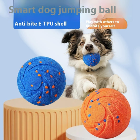 Intelligent Electric Waterproof Bite-Resistant TPU Dog Toy Ball: Interactive, Durable, and Relieving Stress for Pets